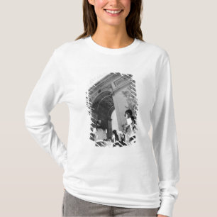 Camiseta Europa, França, Paris. Cerimônia militar no
