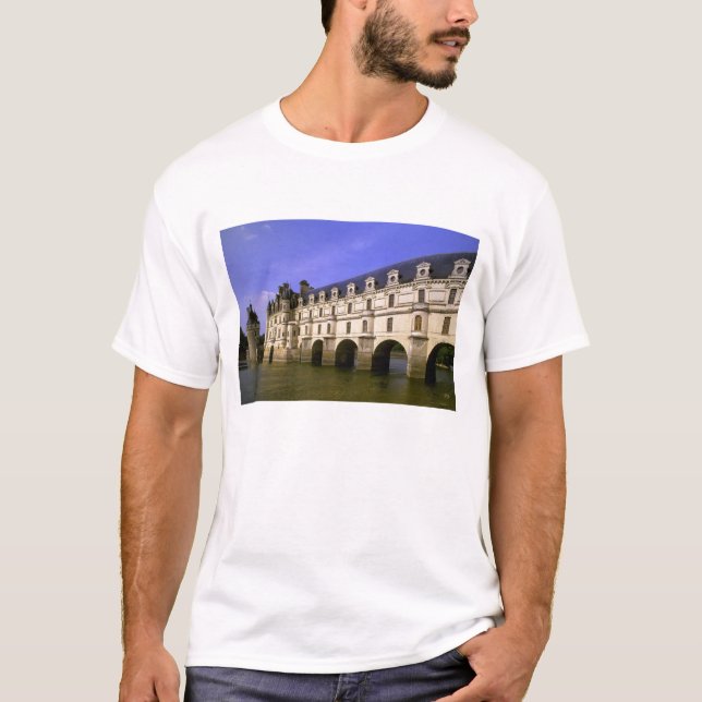 Camiseta Europa, França, Vale do Loire. Chateau (Frente)