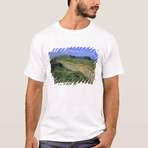 Camiseta Europa, Inglaterra, Muralha de Adriano. As pedras