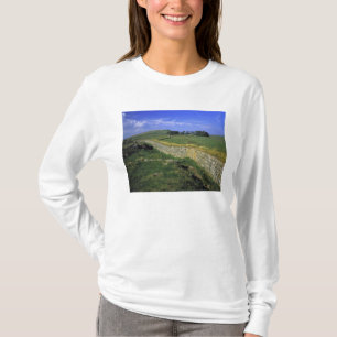 Camiseta Europa, Inglaterra, Muro de Hadrian. As pedras de