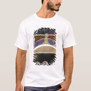 Camiseta Europa, Irlanda, Dublim. Automóvel antigo, Branco