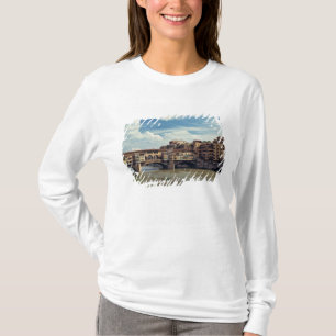 Camiseta Europa, Itália, Florença. O Ponte Vecchio