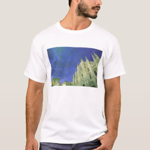 Camiseta Europa, Itália, Lombardia, Milão. O Duomo,