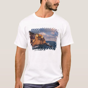 Camiseta Europa, Itália, Manarola. O penhasco
