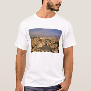 Camiseta Europa, Itália, Roma, O Vaticano. Vista de S.