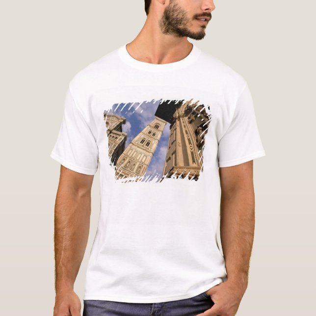 Camiseta Europa, Itália, Toscana, Florença. Piazza del 3 (Frente)