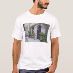 Camiseta Europa, Itália, Úmbria, Civita, Casa Tradicional