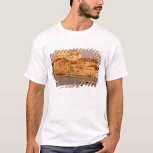 Camiseta Europa, Itália, Veneto, Veneza. Vista do pôr do so