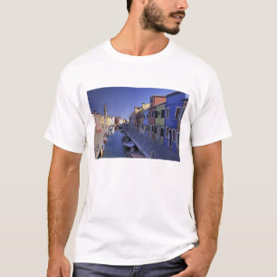 Camiseta Europa, Itália, Veneza, Ilha Murano, Colorido