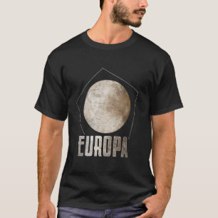 Camiseta Europa Lua Júpiter Planeta Astronomia do Sistema S