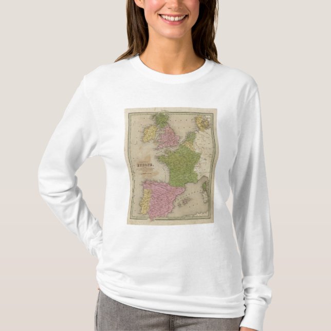 Camiseta Europa ocidental (Frente)