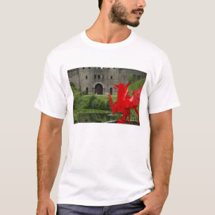 Camiseta Europa, País de Gales, Cardiff. Castelo de Cardiff