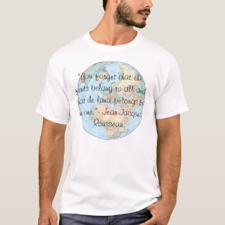 Camiseta Europa-político, "você esquece que as frutas b…