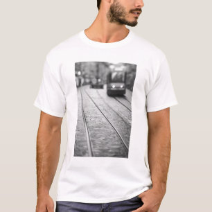 Camiseta Europa, Suíça, Berna. Pistas de bonde,