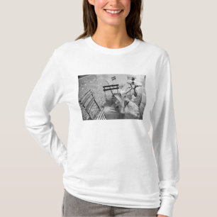 Camiseta Europa, Suíça, Lucerna. Mesa de café ao ar livre