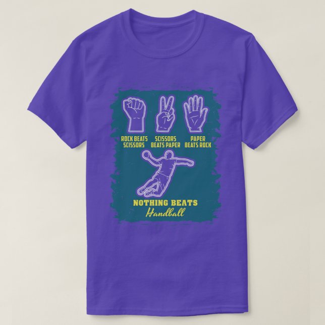 Camiseta European Handball Player Gift  (Frente do Design)