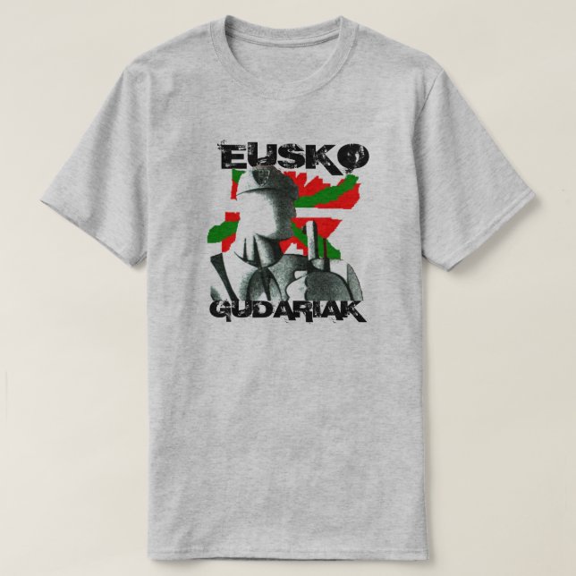 CAMISETA EUSKO GUDARIAK (Frente do Design)