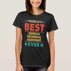 Camiseta Eva do Melhor Assistente Técnico Médico do Mundo R