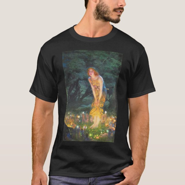Camiseta Eva MidSummer (1908) por Edward Robert Hughes (Frente)