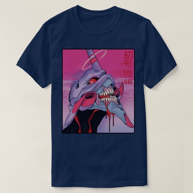 Camiseta EVA Neon Genesis Evangelion (Frente do Design)