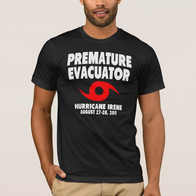 Camiseta Evacuador prematuro (Frente)