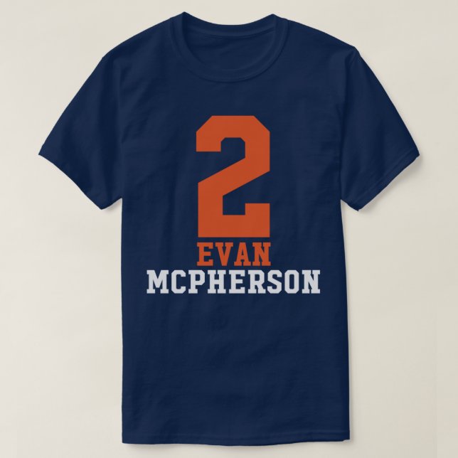 Camiseta Evan Mcpherson 33 (Frente do Design)