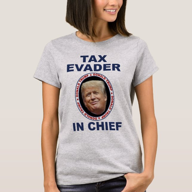 Camiseta Evangedor fiscal anti-calça em chefe (Frente)