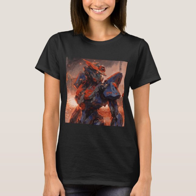 Camiseta Evangelion de Michael Bay (Frente)