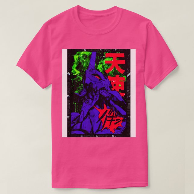 Camiseta Evangelion mecha eva (Frente do Design)