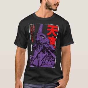 Camiseta Evangelion robot kanji - Camisa-T essencial