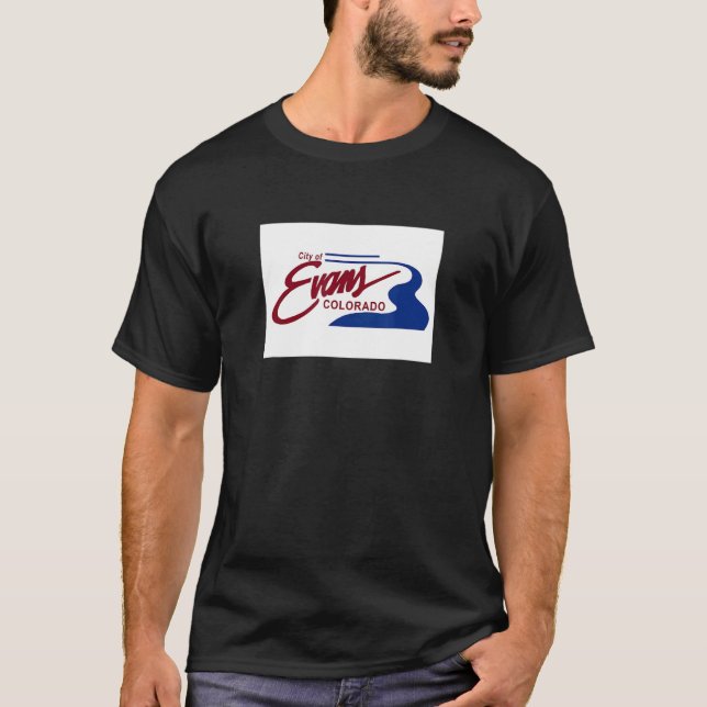 Camiseta Evans Colorado Flag (Frente)