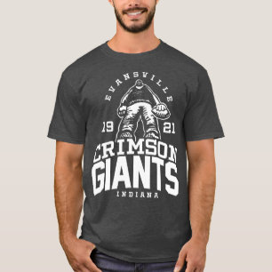 Camiseta Evansville Crimson Giants