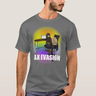 Camiseta evasão fiscal 