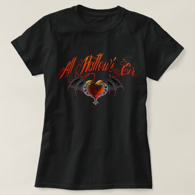 Camiseta Eve de Todos os Hallow (Frente do Design)