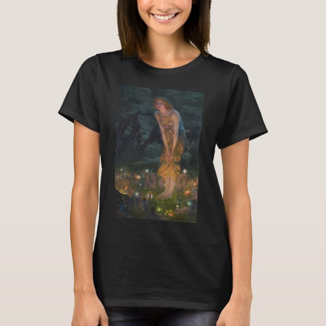 Camiseta Eve Edward Robert Hughes Fairies Fantasy (Frente)