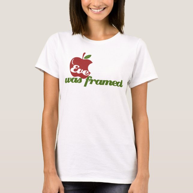 Camiseta Eve foi enquadrado (Frente)