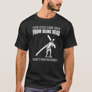 Camiseta Eve Jesus Voltou De Ser Bíblia Morto