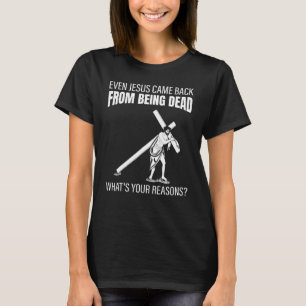 Camiseta Eve Jesus Voltou De Ser Bíblia Morto
