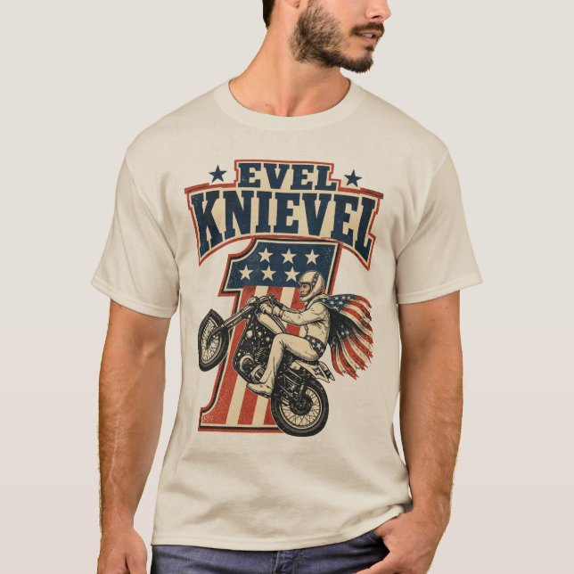 Camiseta EVEL Knievel (Frente)