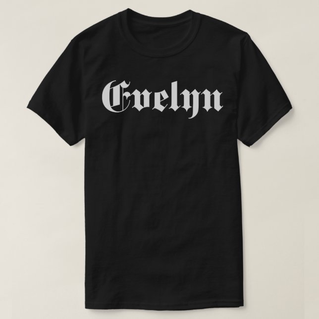 Camiseta Evelyn (Frente do Design)