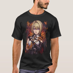 Camiseta Evelyn Chevalier ZZZ Retratos de Tethers Vermelhos