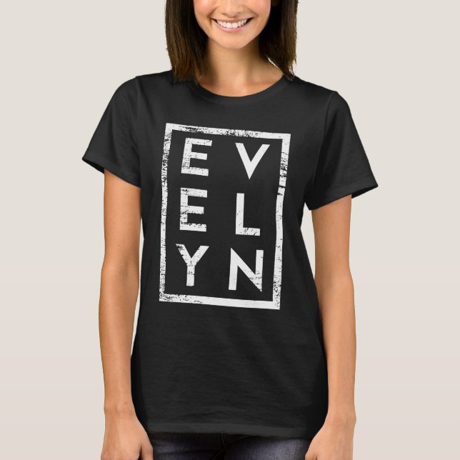 Camiseta Evelyn Minimalismo (Frente)