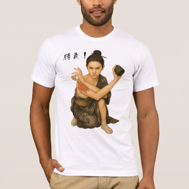 Camiseta Even odds gambling (Frente)