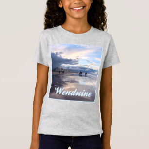 Camiseta Evening Sky Wenduine Beach, Bélgica