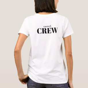 Camiseta Event CREW Equipe de Staff e Voluntário