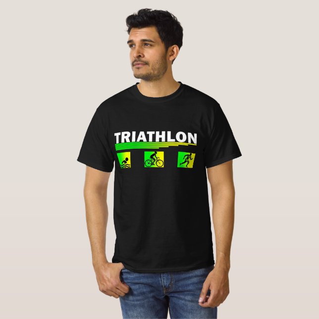 Camiseta EVENT Triathlon /T-SHIRT/50-100/Natação, Bike, Run (Frente Completa)