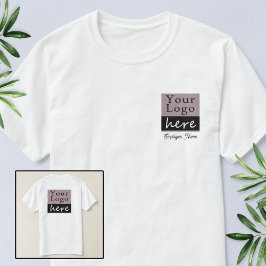 Camiseta Evento Básico com Seu Logotipo na Frente e Verso