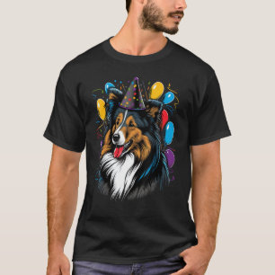 Camiseta Evento de Celebração Festa de aniversário Shetland