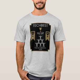 Camiseta Evento de criação da equipe do Funcionarios corpor