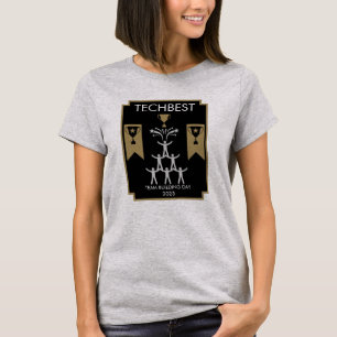 Camiseta Evento de criação da equipe do Funcionarios corpor